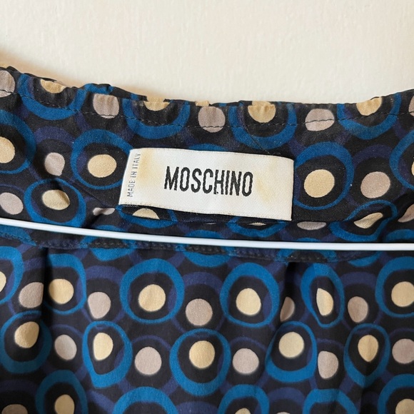 MOSCHINO sleeveless blouse - size 14 - EUC - Picture 3 of 3